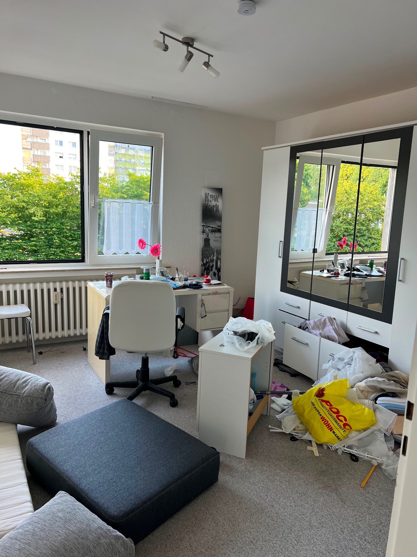 Schlafzimmer Düsseldorf vorher